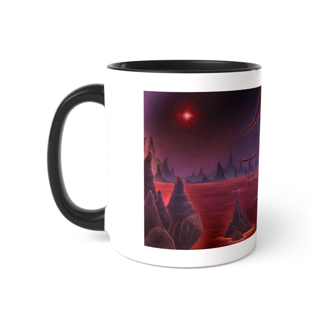 冥王の片道切符-ザクロ- II マグカップ〜ツートンカラーver.〜