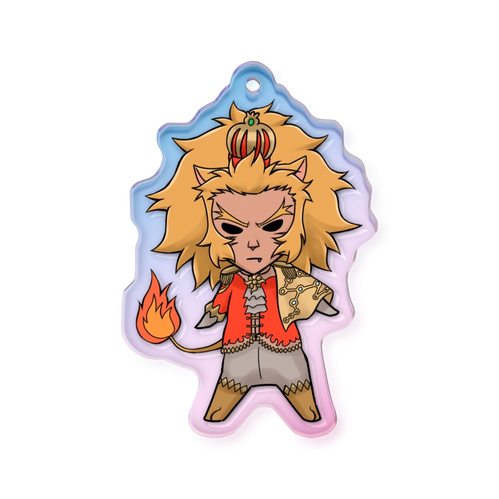 獅子宮 アクリルキーホルダー