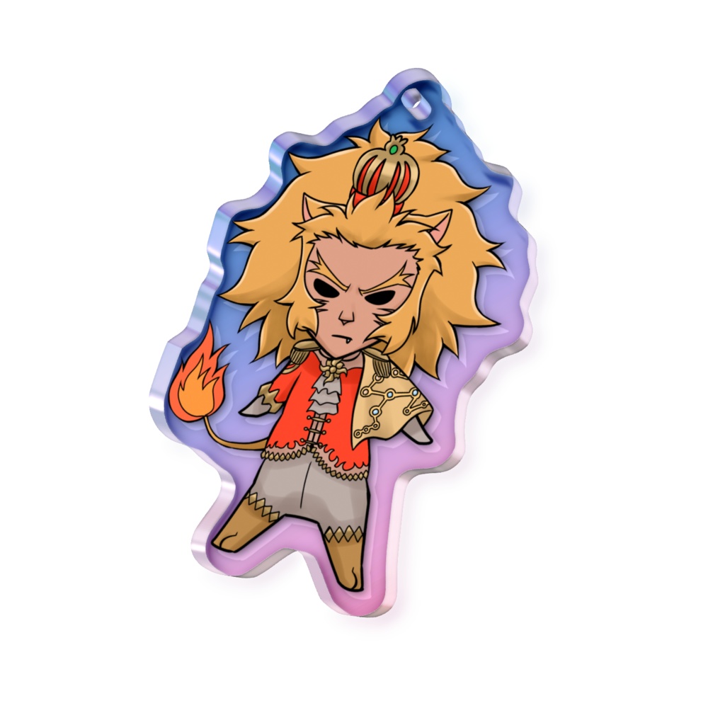 獅子宮 アクリルキーホルダー