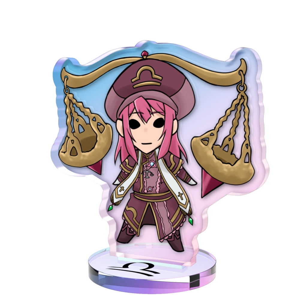 天秤宮　アクリルスタンド