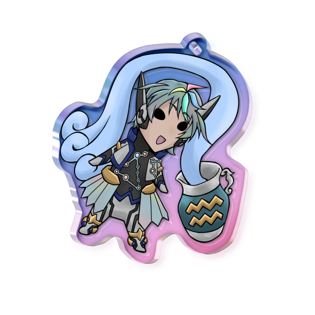 宝瓶宮　アクリルキーホルダー