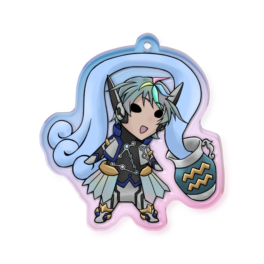 宝瓶宮 アクリルキーホルダー