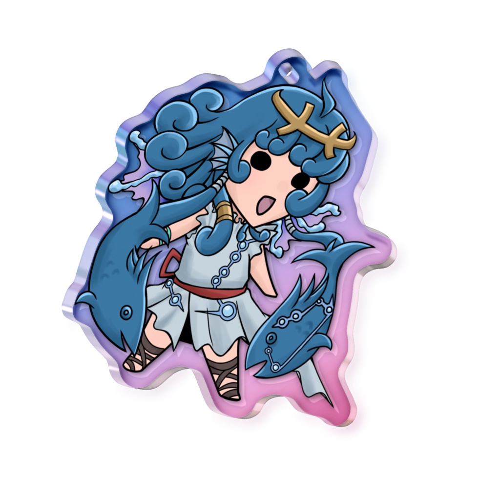 双魚宮　アクリルキーホルダー