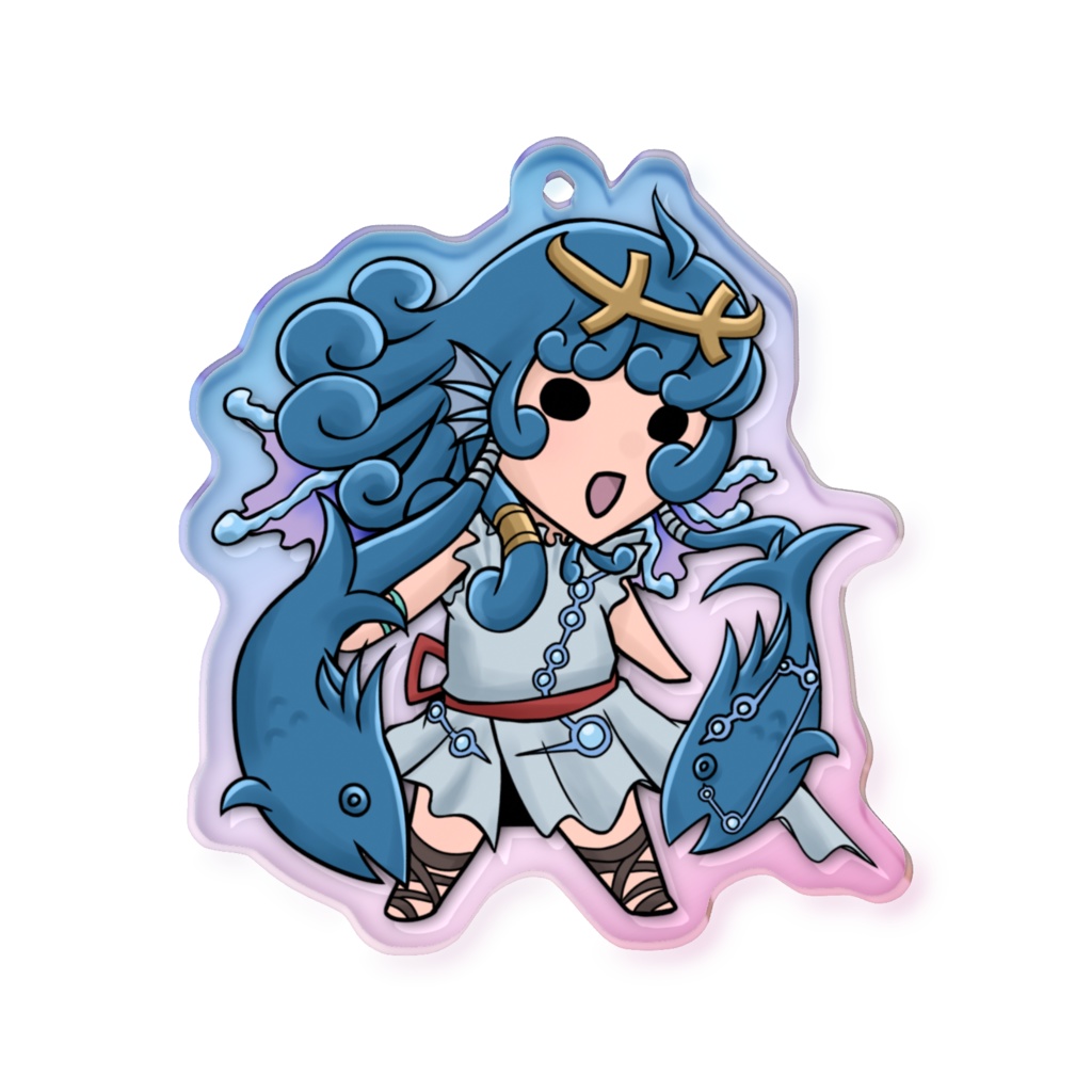 双魚宮 アクリルキーホルダー