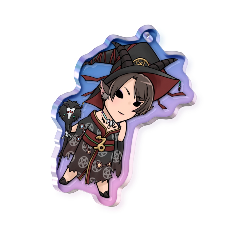 磨羯宮　アクリルキーホルダー