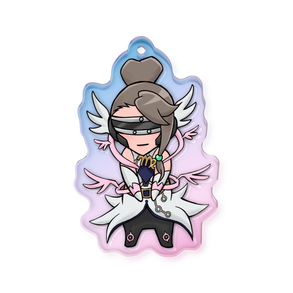 処女宮 アクリルキーホルダー