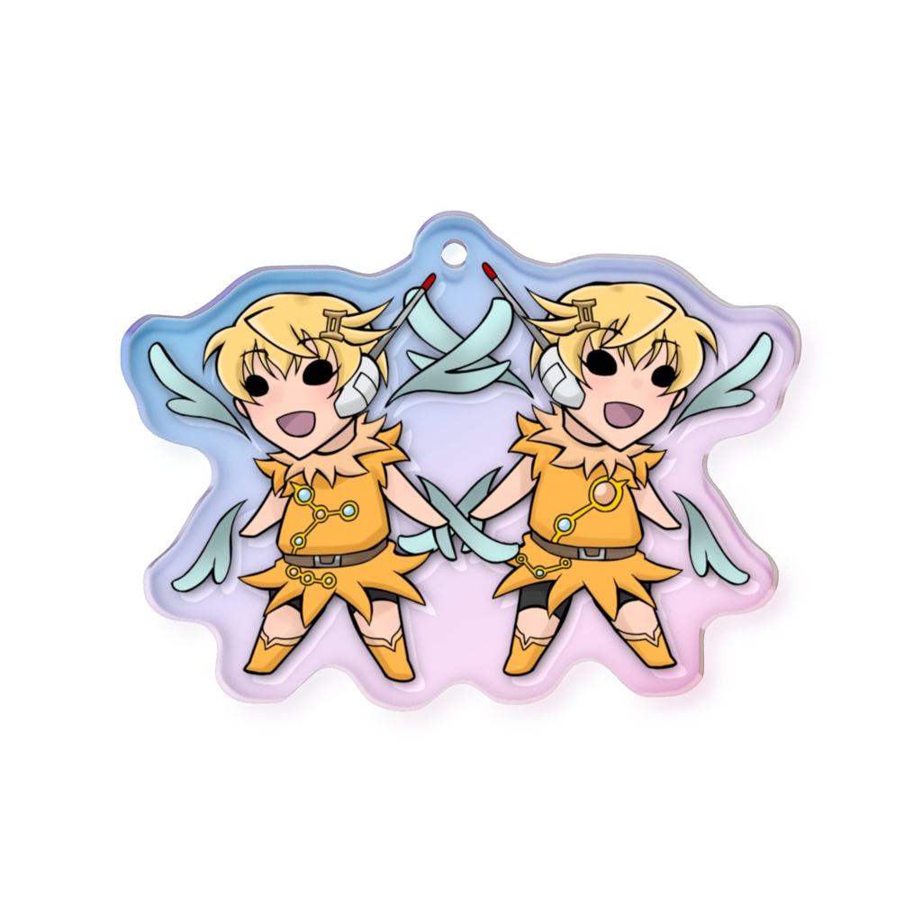 双児宮 アクリルキーホルダー