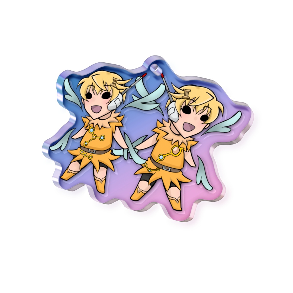 双児宮　アクリルキーホルダー