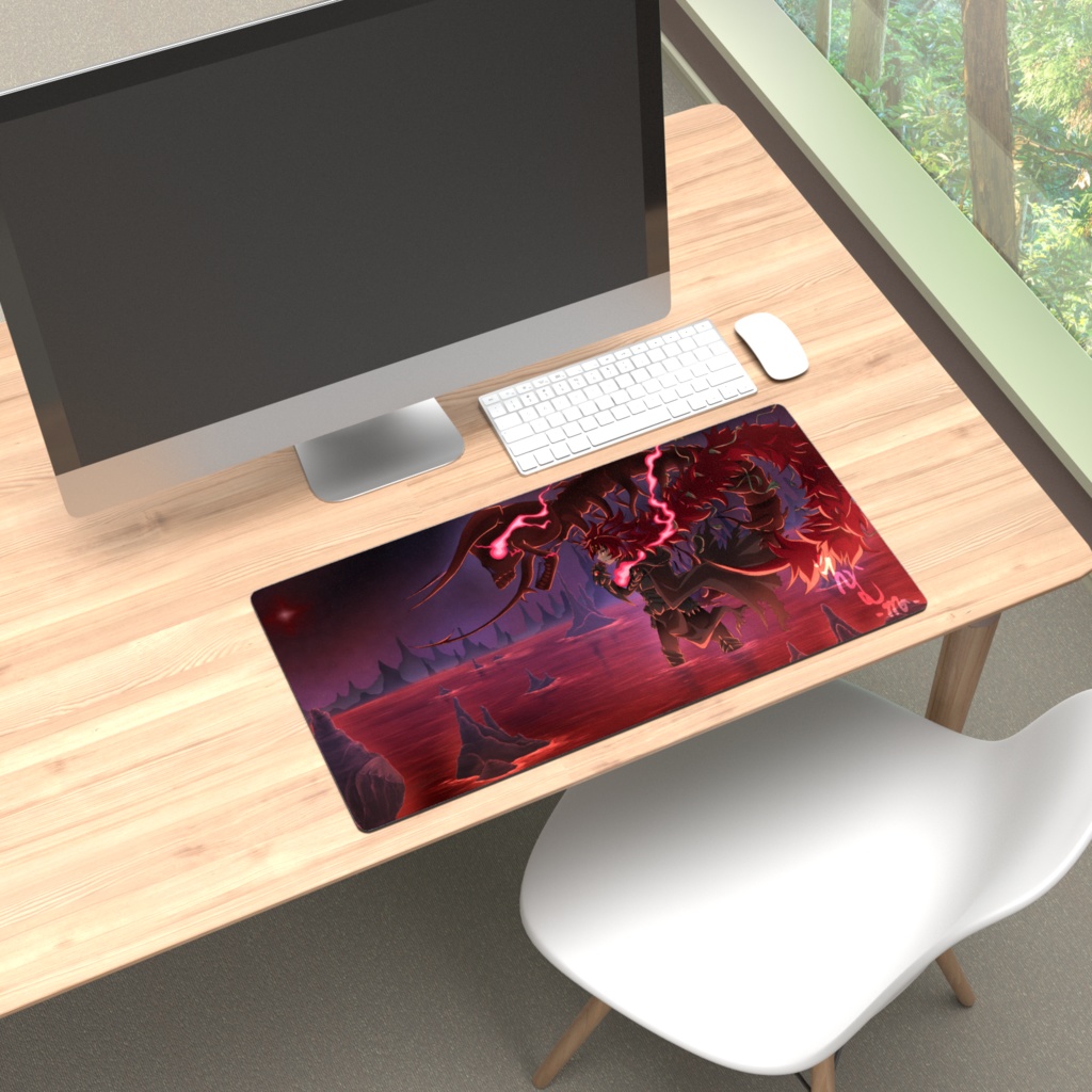 プレイマット　冥王の片道切符-ザクロ-II