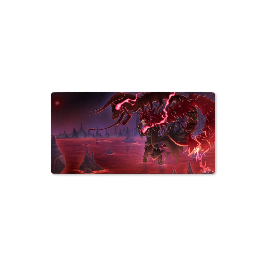 プレイマット 冥王の片道切符-ザクロ-II