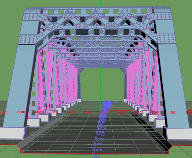 【無料】3D江東区鉄橋
