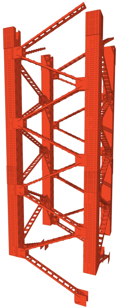 【無料】3D鉄骨タワー
