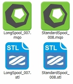 糸コマ2種(ミシン用)3Dプリント用