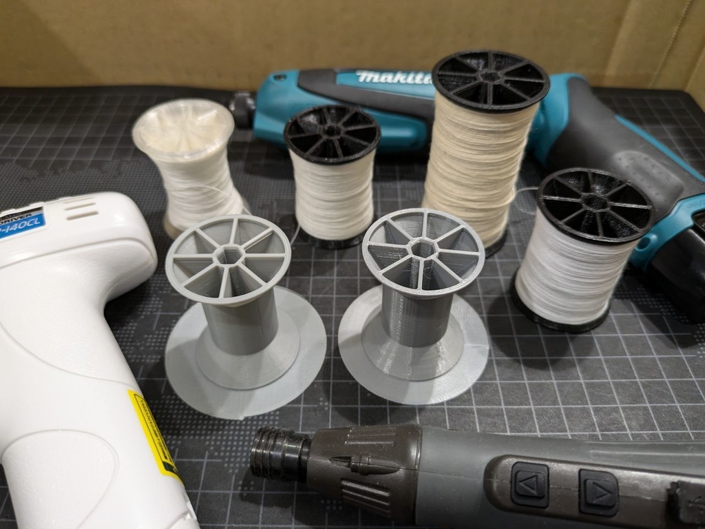 糸コマ2種(ミシン用)3Dプリント用