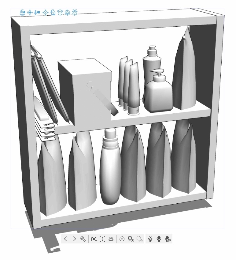 【無料】洗面所の棚
