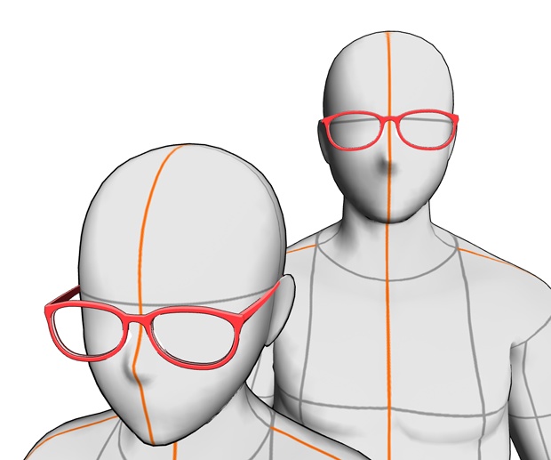 メガネ002