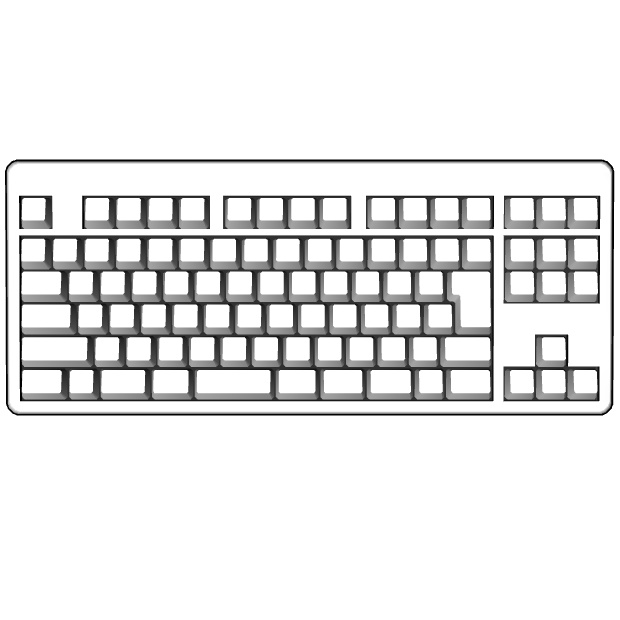 キーボード(テンキーレス)