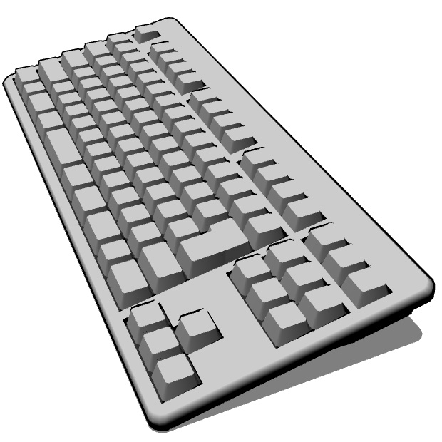 キーボード(テンキーレス)