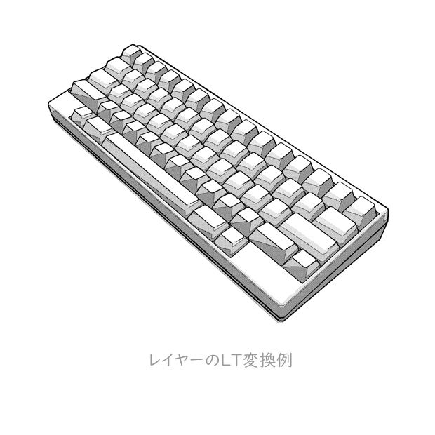 キーボード(テンキーレス)Type-H