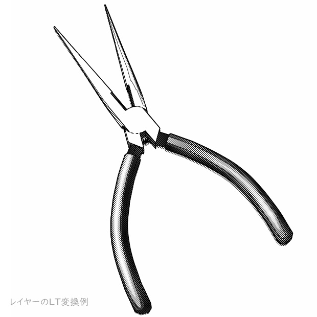 先細ラジオペンチ