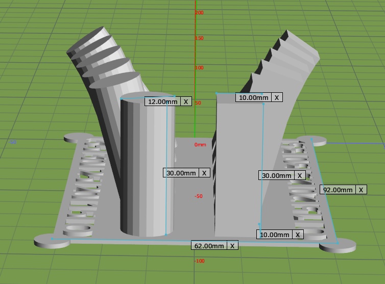 【無料】傾斜テスト(3Dプリント用)angleTest