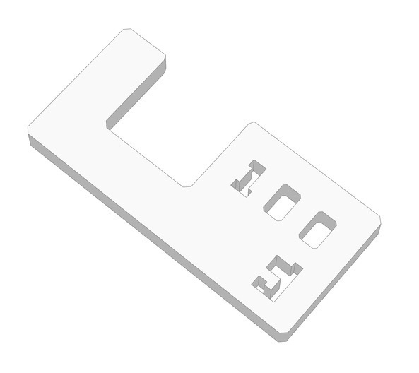 パスタメジャー3種、ケース付き(3Dプリント用STLデータ)