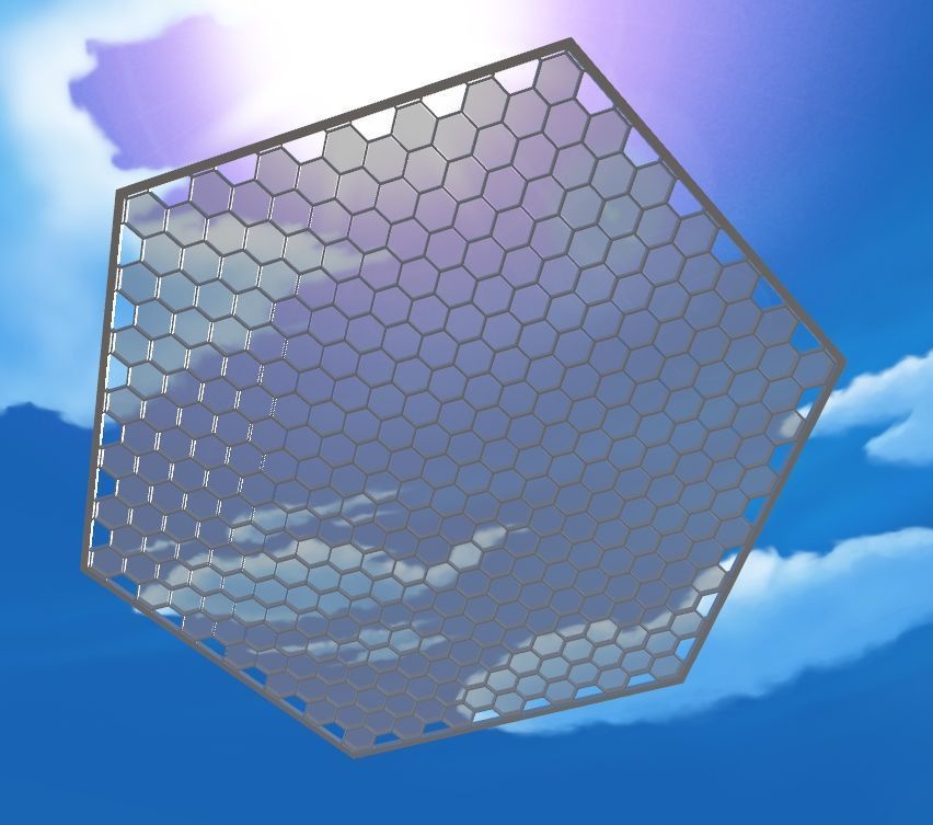 【無料】ハニカムグラスステージ