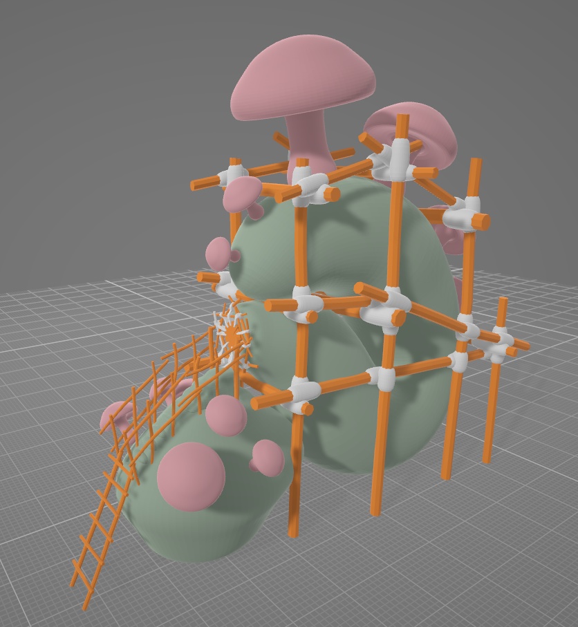 【無料】マッシュルームハウス