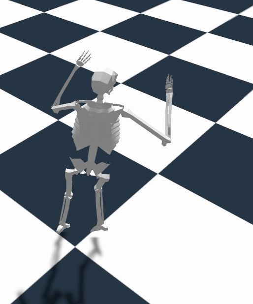 【無料】ペーパースケルトンくん