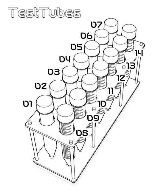 封印ボトル(木製台付き)