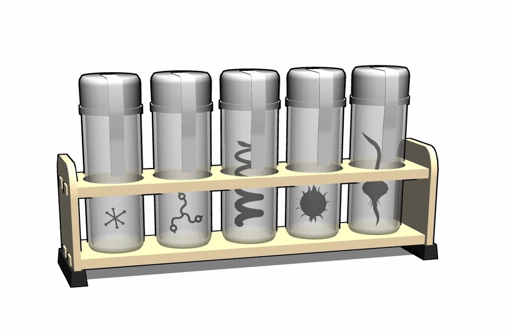 封印ボトル(木製台付き)