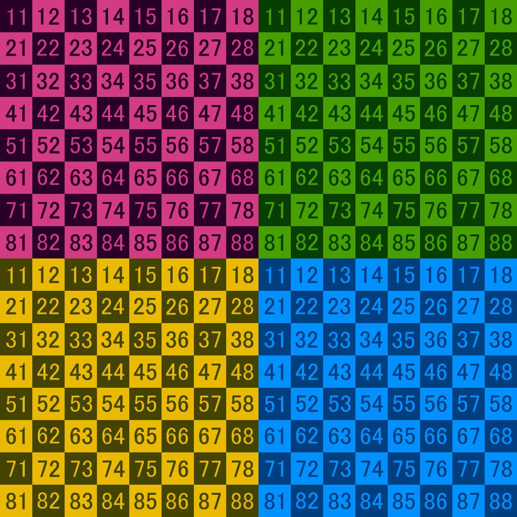 【無料】チェッカー1024