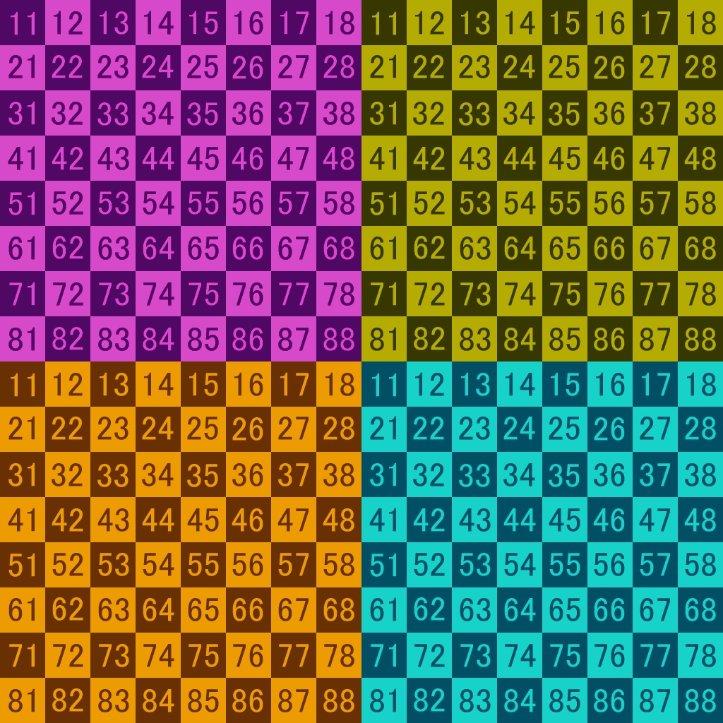 【無料】チェッカー1024