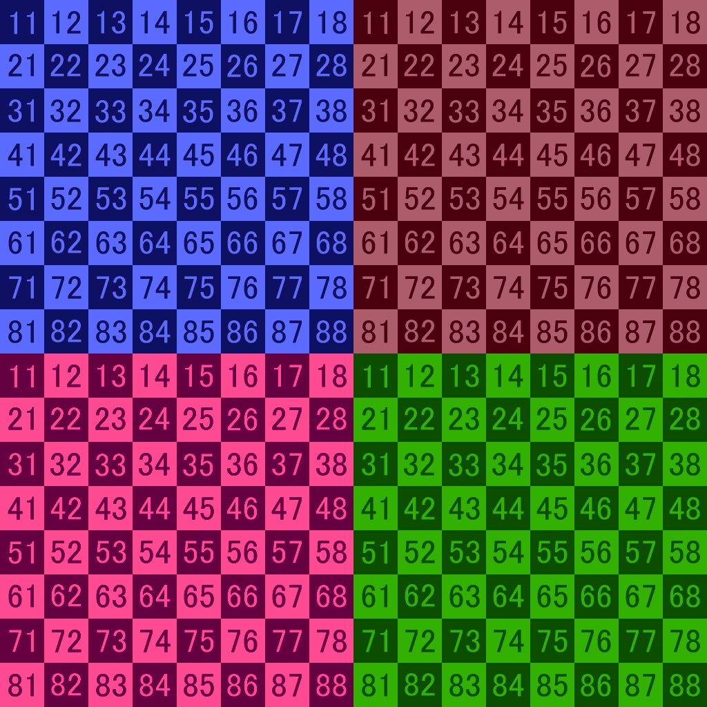 【無料】チェッカー1024