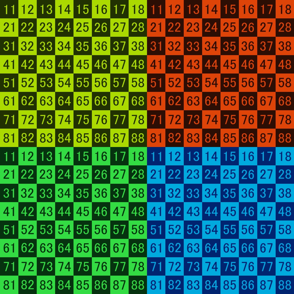 【無料】チェッカー1024