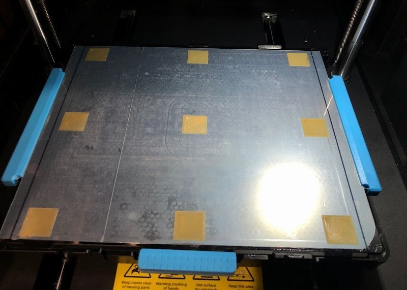 3Dプリンターレベリングテスト