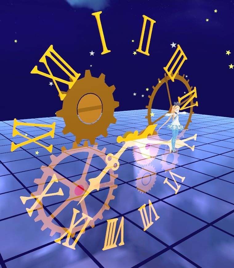 【無料】クロックメカ(animated)