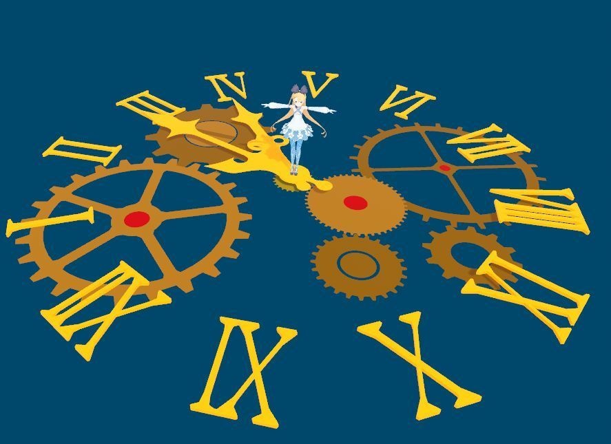 【無料】クロックメカ(animated)