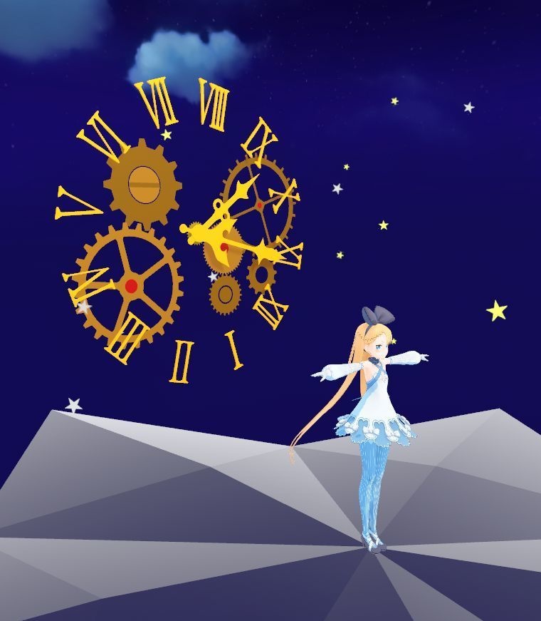 【無料】クロックメカ(animated)