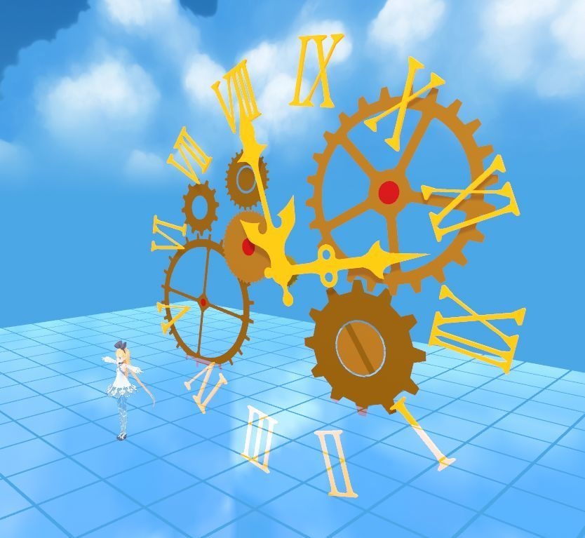 【無料】クロックメカ(animated)