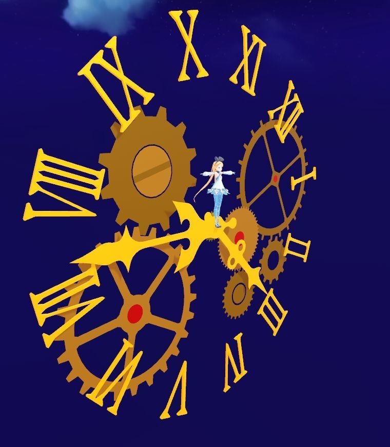 【無料】クロックメカ(animated)