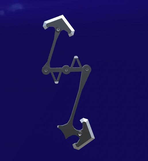 【無料】大型回転斧(animated)