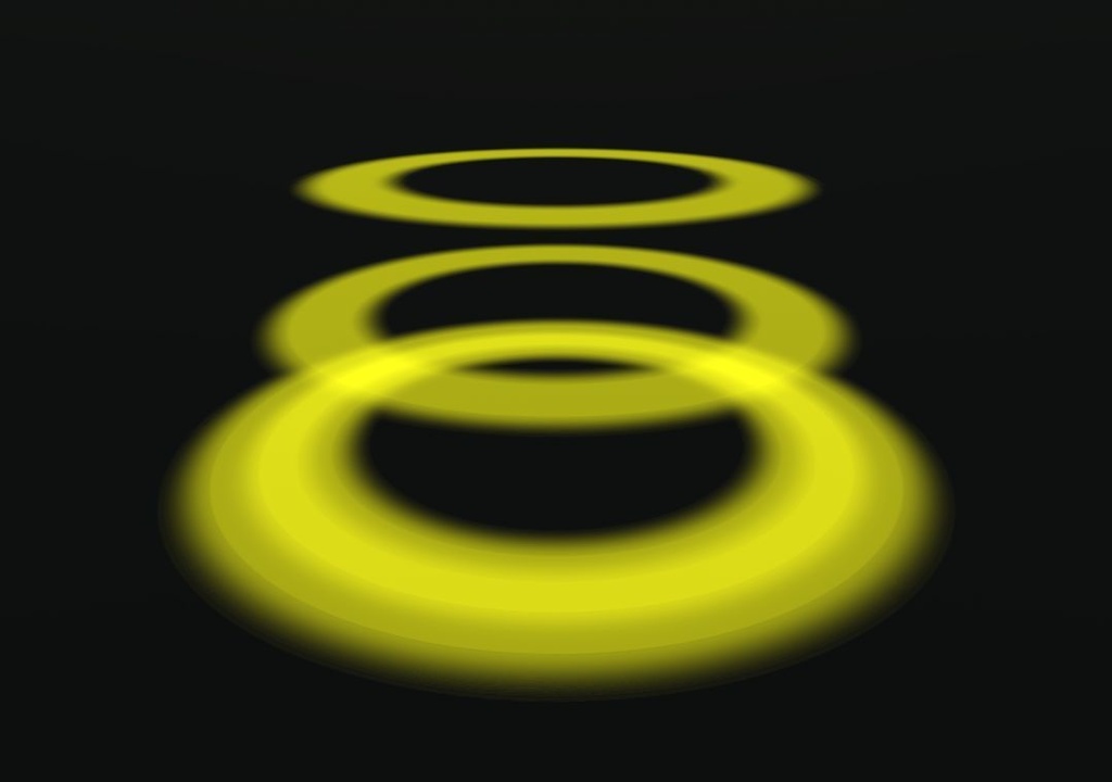 【無料】黄金光輪(animated)