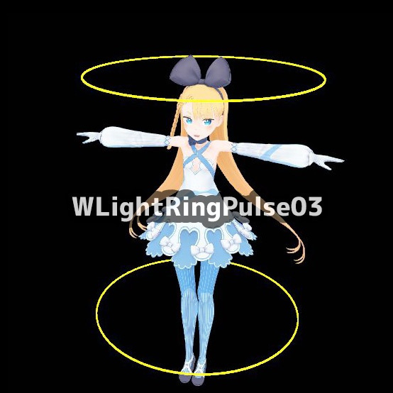 【無料】W光輪パルス(animated)