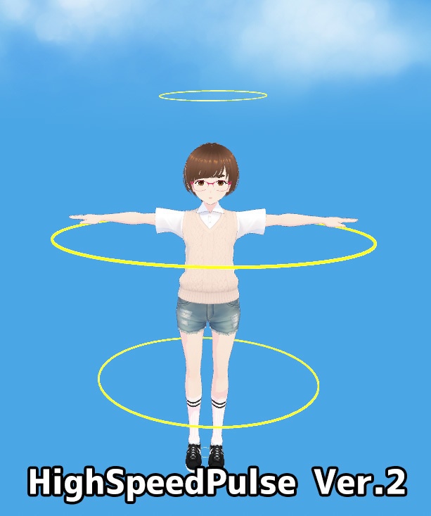 【無料】光輪パルスチューブ2種(animated)