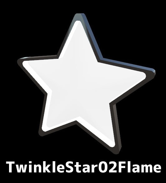 【無料】跳ねる星(animated)