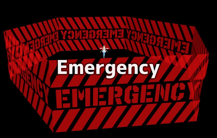 【無料】円筒ガラスケース(animated)