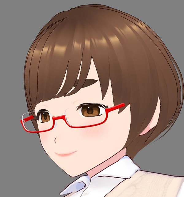 メガネ アンダーリム01