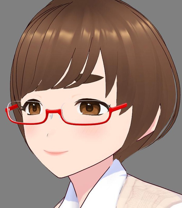 メガネ アンダーリム01