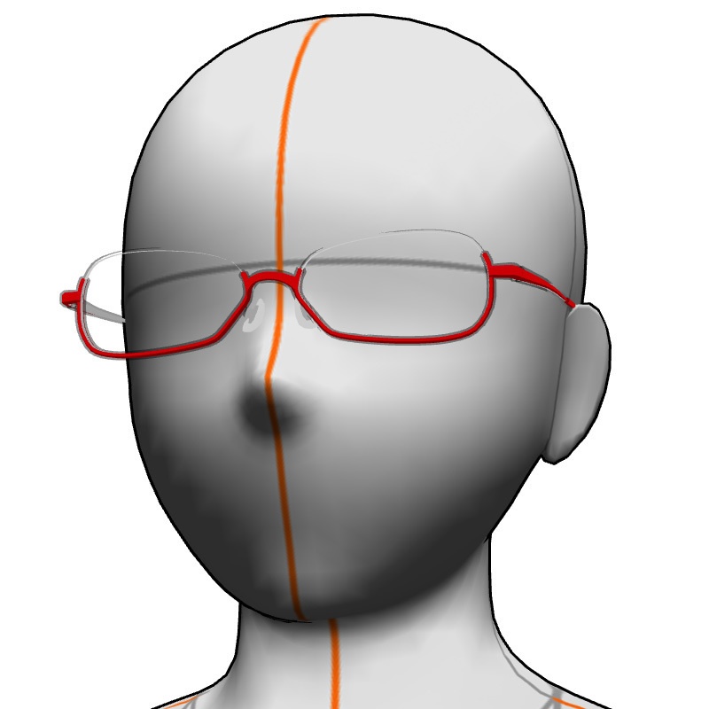 メガネ アンダーリム02
